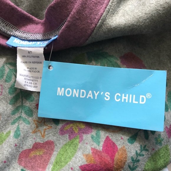 Mother’s Child Long Sleeve Easter Egg Print Tee - Picture 3 of 6